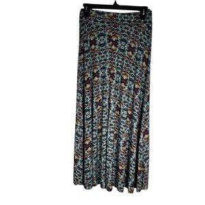 Prestige Edge Women's size Large Multicolor Long Midi Skirt - Gently Used